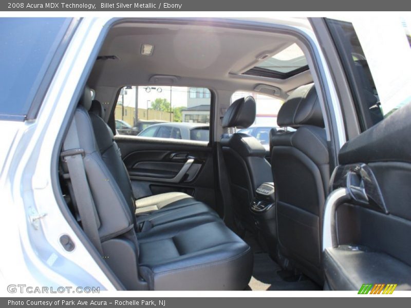 Billet Silver Metallic / Ebony 2008 Acura MDX Technology