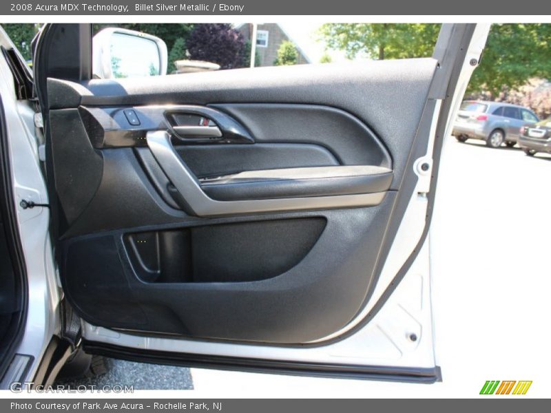 Billet Silver Metallic / Ebony 2008 Acura MDX Technology