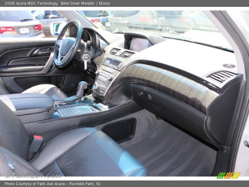 Billet Silver Metallic / Ebony 2008 Acura MDX Technology