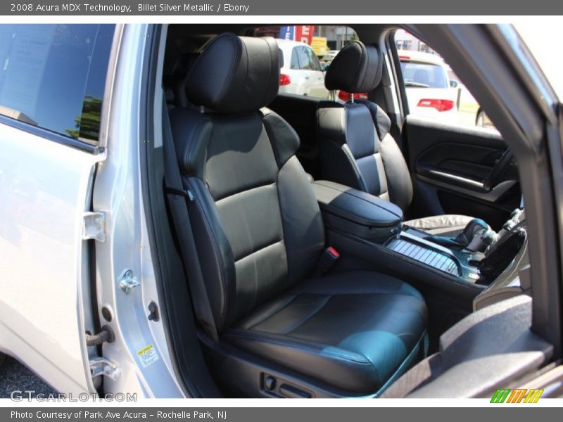 Billet Silver Metallic / Ebony 2008 Acura MDX Technology