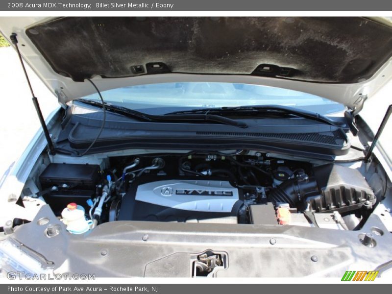 Billet Silver Metallic / Ebony 2008 Acura MDX Technology