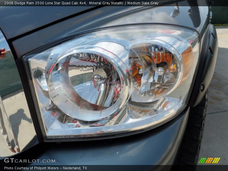 Mineral Gray Metallic / Medium Slate Gray 2008 Dodge Ram 3500 Lone Star Quad Cab 4x4