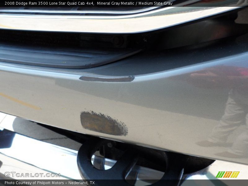 Mineral Gray Metallic / Medium Slate Gray 2008 Dodge Ram 3500 Lone Star Quad Cab 4x4