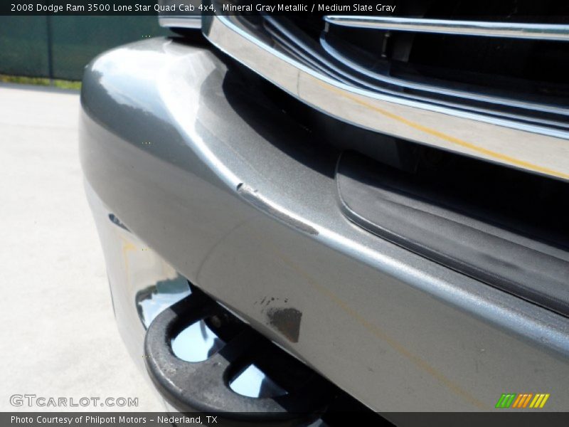 Mineral Gray Metallic / Medium Slate Gray 2008 Dodge Ram 3500 Lone Star Quad Cab 4x4