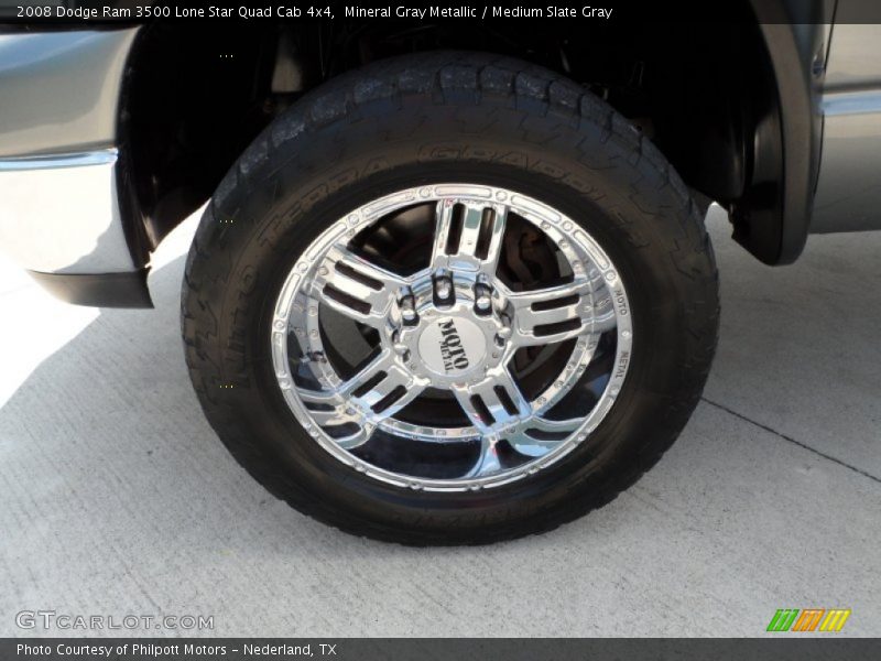 Custom Wheels of 2008 Ram 3500 Lone Star Quad Cab 4x4