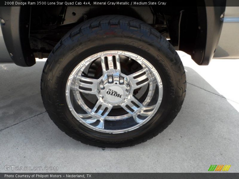 Custom Wheels of 2008 Ram 3500 Lone Star Quad Cab 4x4