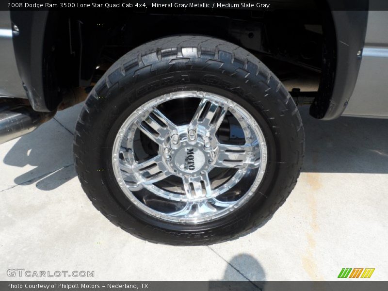 Custom Wheels of 2008 Ram 3500 Lone Star Quad Cab 4x4