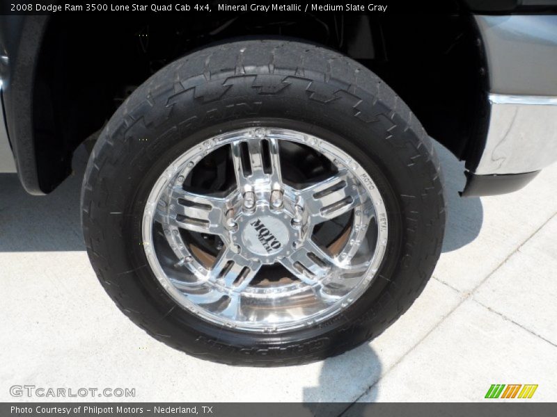 Custom Wheels of 2008 Ram 3500 Lone Star Quad Cab 4x4