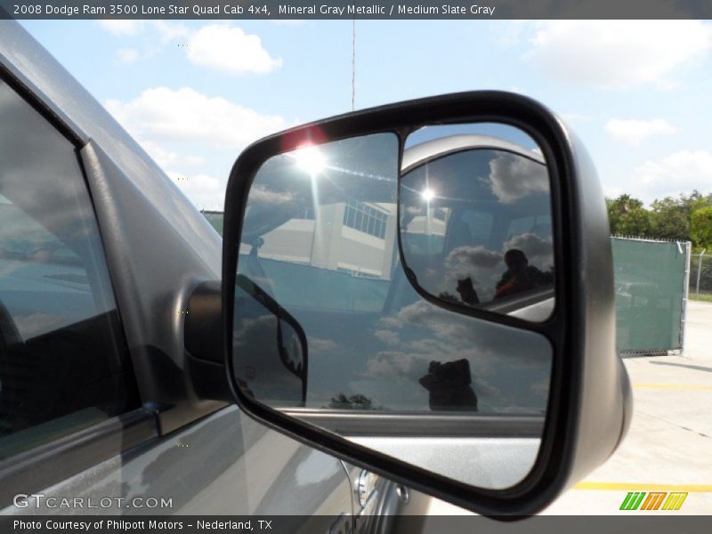 Mineral Gray Metallic / Medium Slate Gray 2008 Dodge Ram 3500 Lone Star Quad Cab 4x4