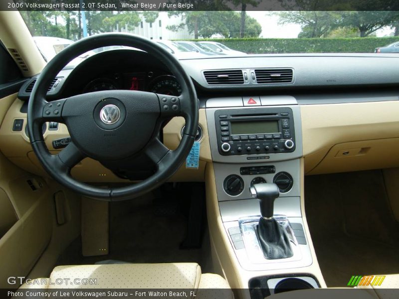 Wheat Beige / Pure Beige 2006 Volkswagen Passat 2.0T Sedan