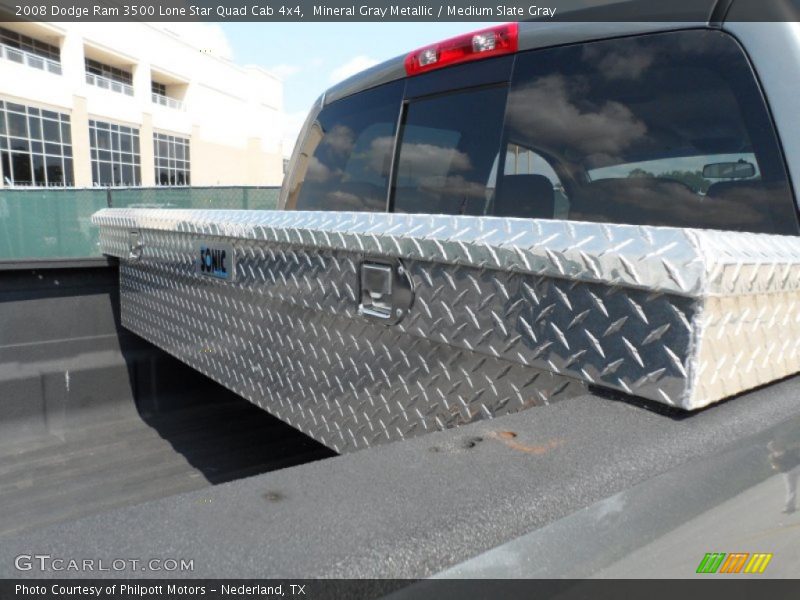 Mineral Gray Metallic / Medium Slate Gray 2008 Dodge Ram 3500 Lone Star Quad Cab 4x4