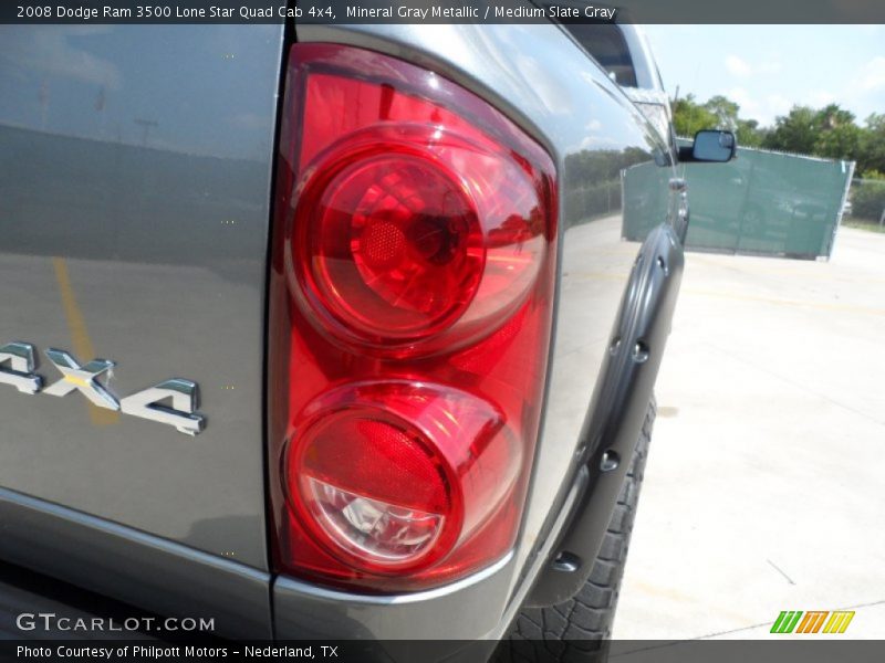 Mineral Gray Metallic / Medium Slate Gray 2008 Dodge Ram 3500 Lone Star Quad Cab 4x4