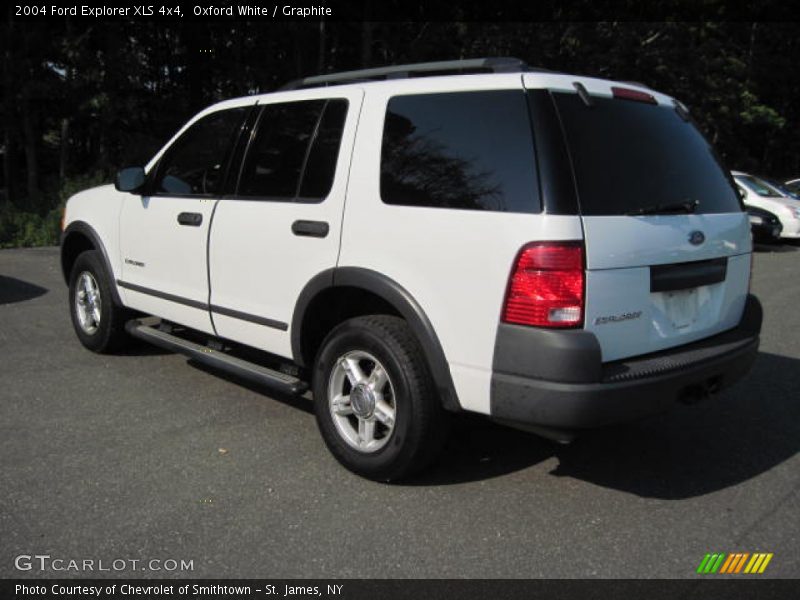 Oxford White / Graphite 2004 Ford Explorer XLS 4x4