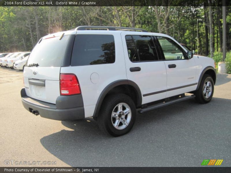 Oxford White / Graphite 2004 Ford Explorer XLS 4x4