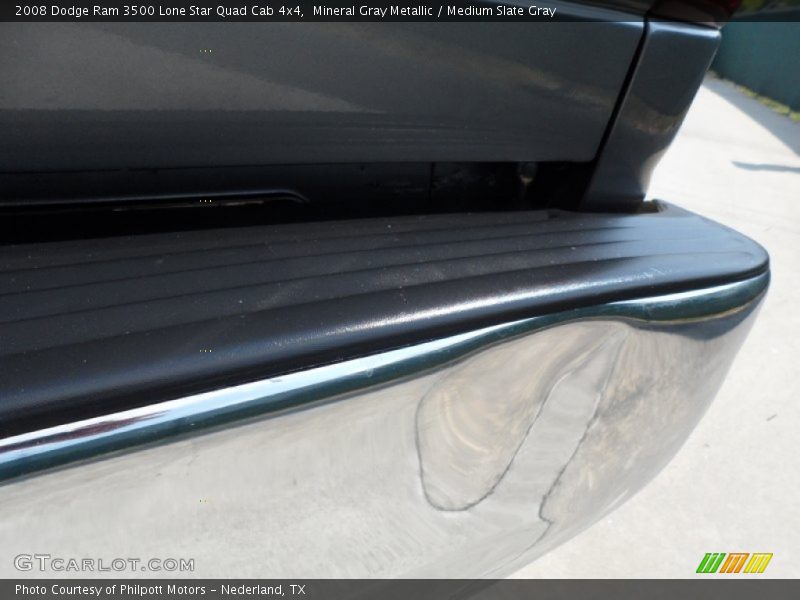 Mineral Gray Metallic / Medium Slate Gray 2008 Dodge Ram 3500 Lone Star Quad Cab 4x4