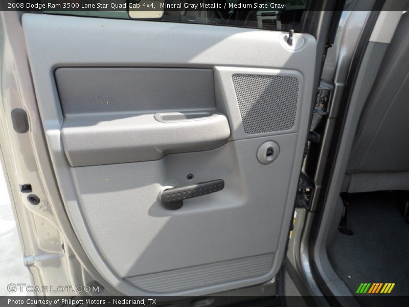 Mineral Gray Metallic / Medium Slate Gray 2008 Dodge Ram 3500 Lone Star Quad Cab 4x4