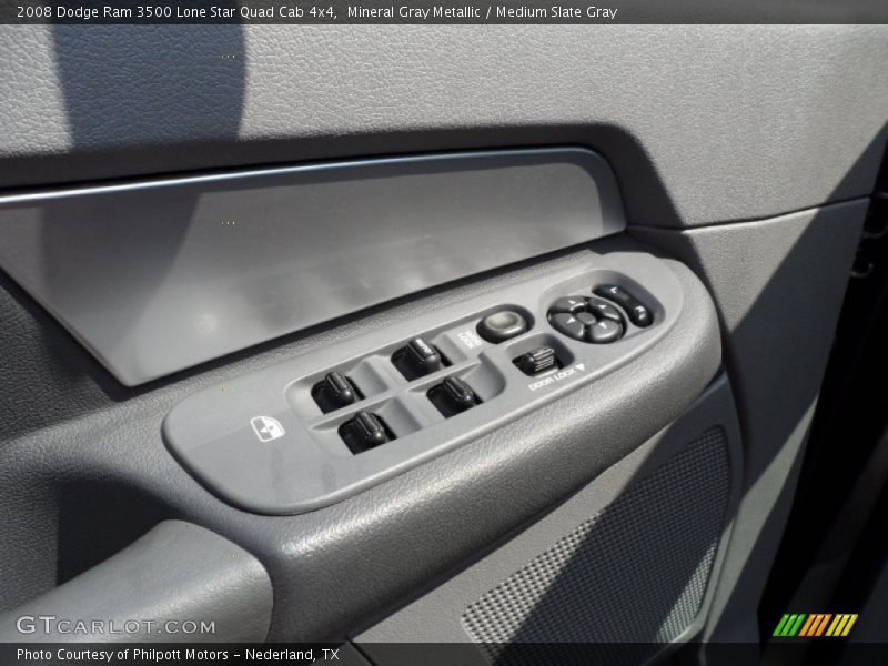Mineral Gray Metallic / Medium Slate Gray 2008 Dodge Ram 3500 Lone Star Quad Cab 4x4