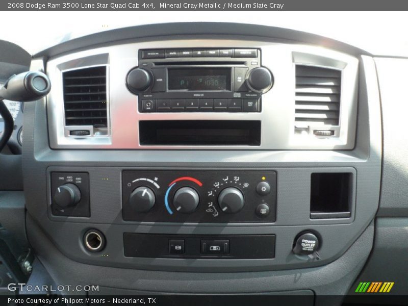 Controls of 2008 Ram 3500 Lone Star Quad Cab 4x4