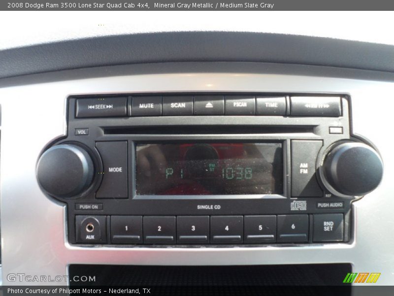 Controls of 2008 Ram 3500 Lone Star Quad Cab 4x4