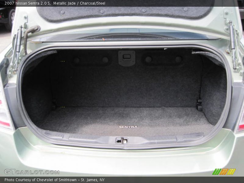 Metallic Jade / Charcoal/Steel 2007 Nissan Sentra 2.0 S