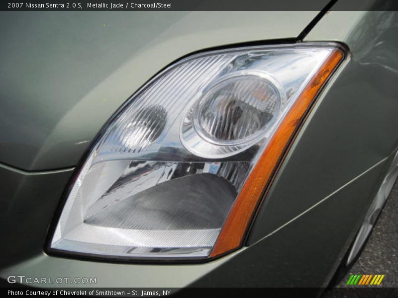 Metallic Jade / Charcoal/Steel 2007 Nissan Sentra 2.0 S