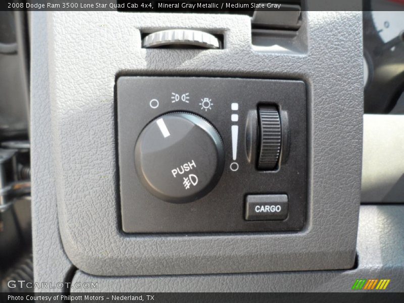 Controls of 2008 Ram 3500 Lone Star Quad Cab 4x4