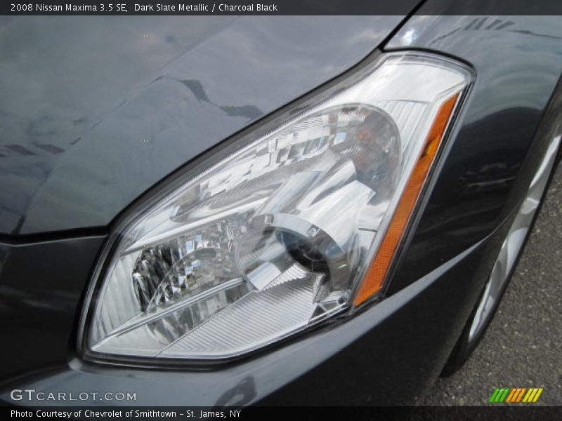 Dark Slate Metallic / Charcoal Black 2008 Nissan Maxima 3.5 SE