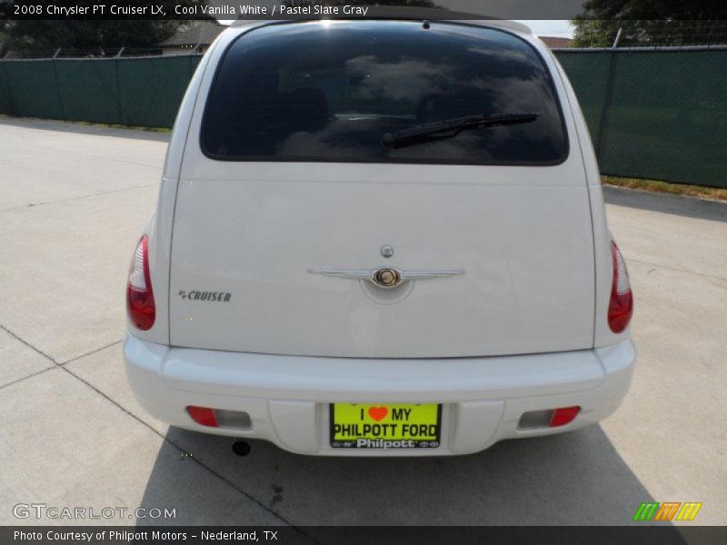 Cool Vanilla White / Pastel Slate Gray 2008 Chrysler PT Cruiser LX