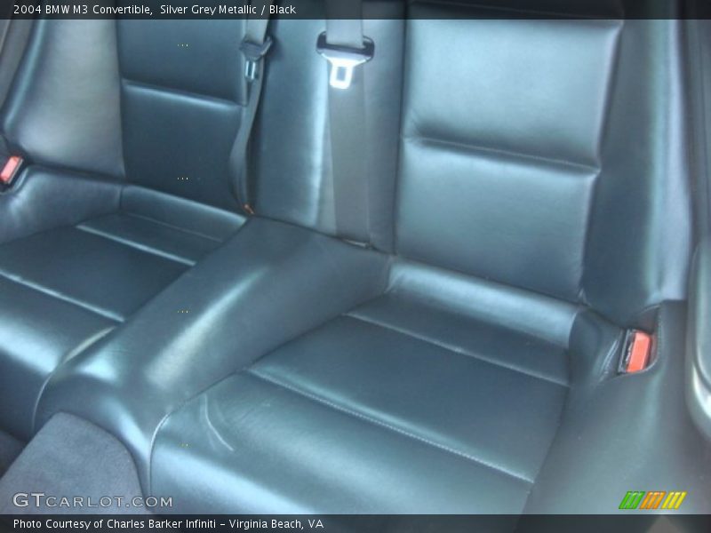 Silver Grey Metallic / Black 2004 BMW M3 Convertible