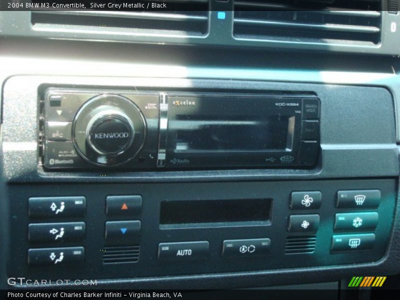 Silver Grey Metallic / Black 2004 BMW M3 Convertible