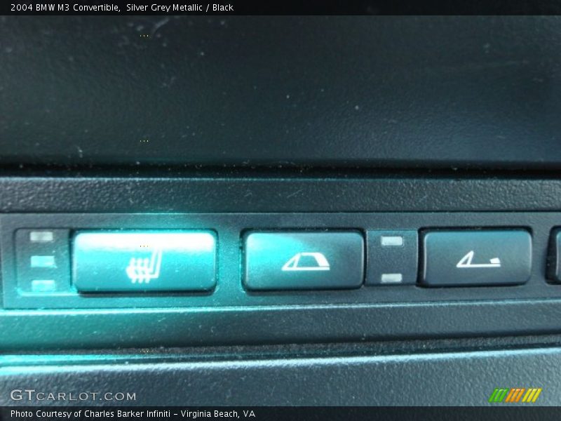 Silver Grey Metallic / Black 2004 BMW M3 Convertible