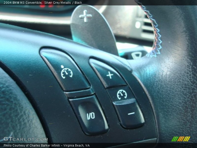Silver Grey Metallic / Black 2004 BMW M3 Convertible