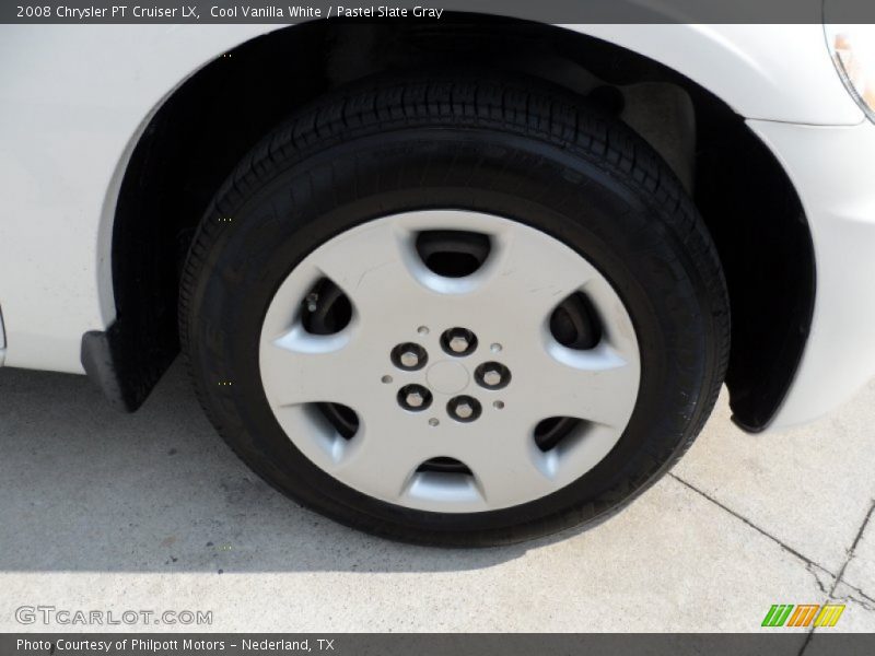 Cool Vanilla White / Pastel Slate Gray 2008 Chrysler PT Cruiser LX