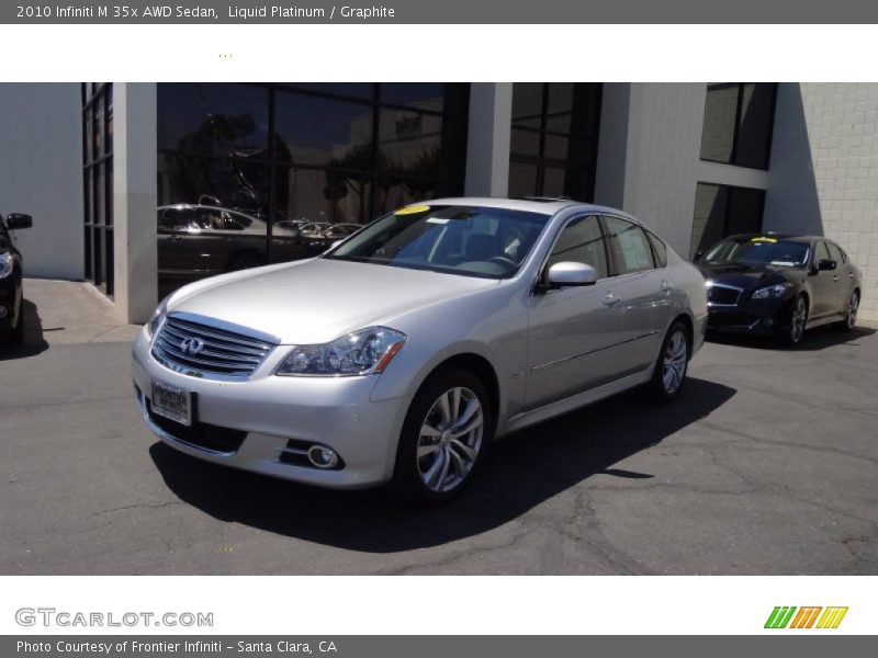 Liquid Platinum / Graphite 2010 Infiniti M 35x AWD Sedan