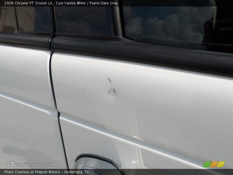 Cool Vanilla White / Pastel Slate Gray 2008 Chrysler PT Cruiser LX