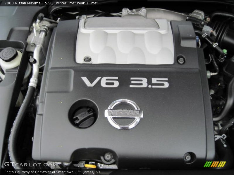 Winter Frost Pearl / Frost 2008 Nissan Maxima 3.5 SE