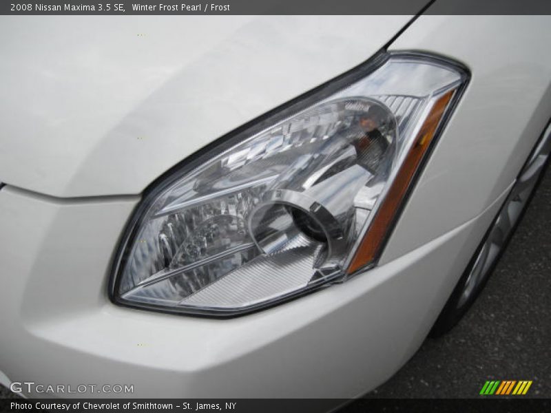 Winter Frost Pearl / Frost 2008 Nissan Maxima 3.5 SE