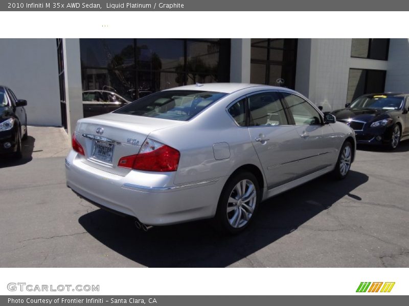Liquid Platinum / Graphite 2010 Infiniti M 35x AWD Sedan