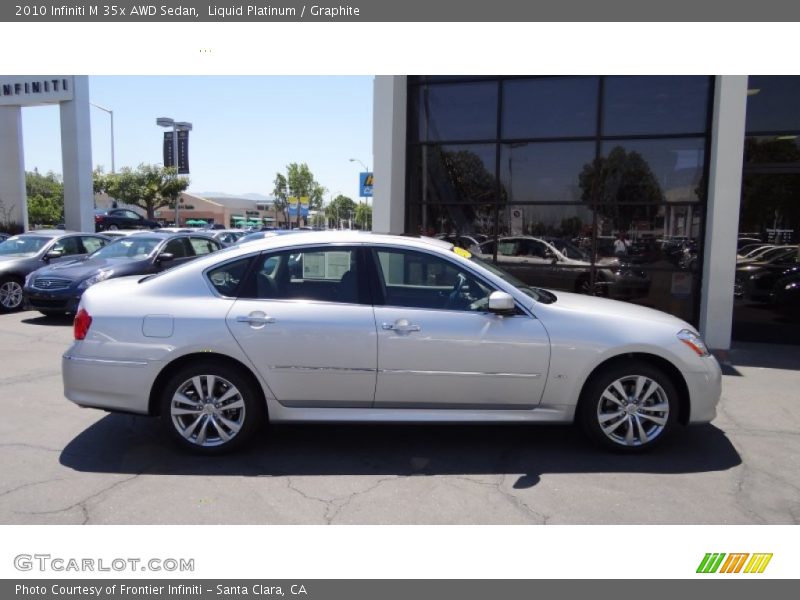 Liquid Platinum / Graphite 2010 Infiniti M 35x AWD Sedan