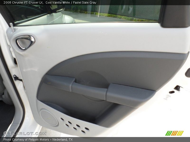 Cool Vanilla White / Pastel Slate Gray 2008 Chrysler PT Cruiser LX