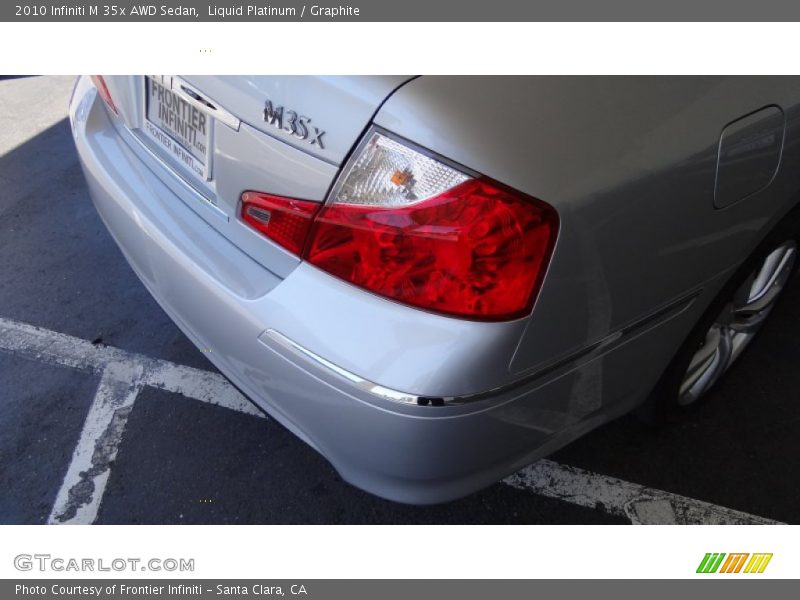 Liquid Platinum / Graphite 2010 Infiniti M 35x AWD Sedan