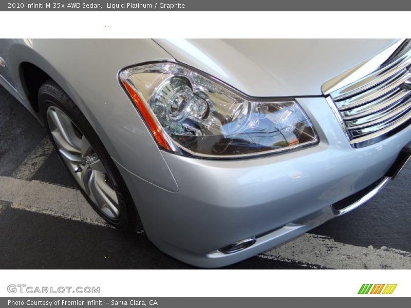 Liquid Platinum / Graphite 2010 Infiniti M 35x AWD Sedan