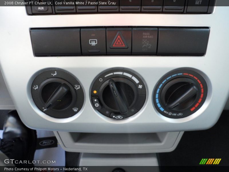 Cool Vanilla White / Pastel Slate Gray 2008 Chrysler PT Cruiser LX