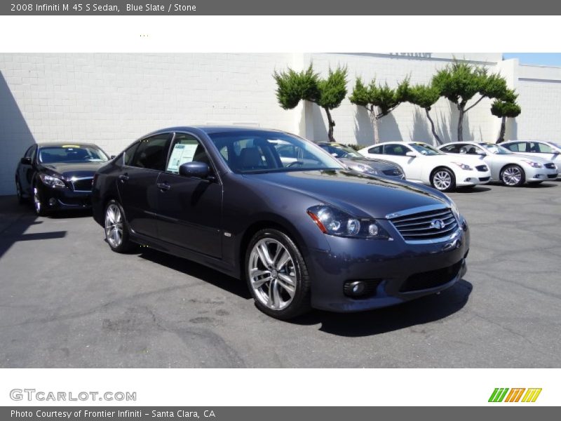 Blue Slate / Stone 2008 Infiniti M 45 S Sedan