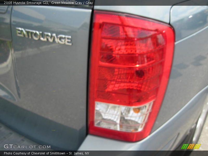 Green Meadow Gray / Gray 2008 Hyundai Entourage GLS