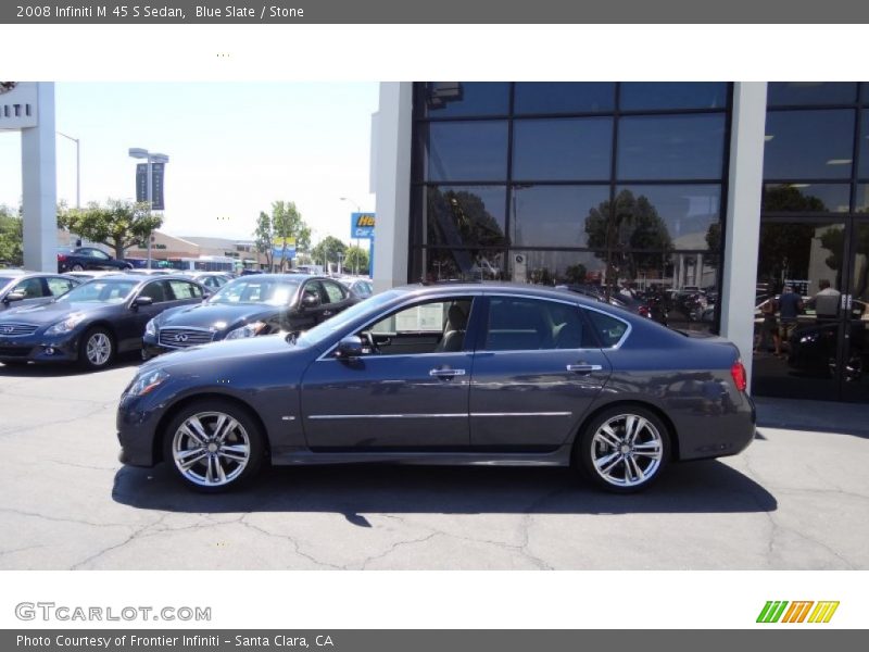 Blue Slate / Stone 2008 Infiniti M 45 S Sedan