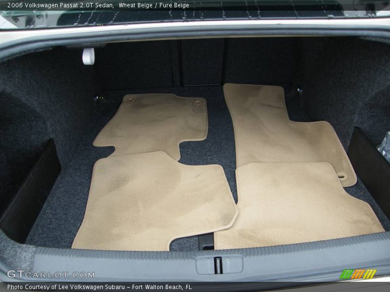 Wheat Beige / Pure Beige 2006 Volkswagen Passat 2.0T Sedan