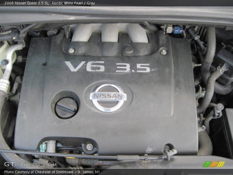 Nordic White Pearl / Gray 2006 Nissan Quest 3.5 SL