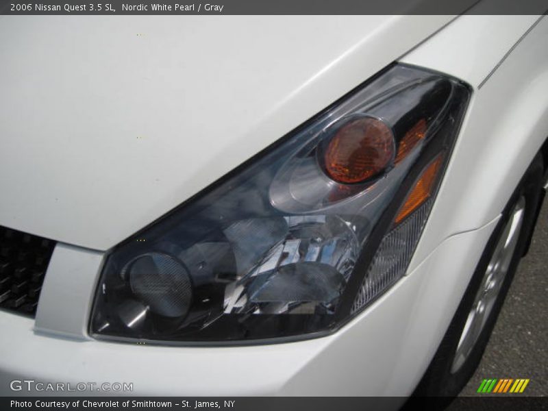 Nordic White Pearl / Gray 2006 Nissan Quest 3.5 SL