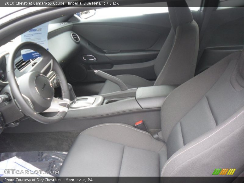 Imperial Blue Metallic / Black 2010 Chevrolet Camaro SS Coupe